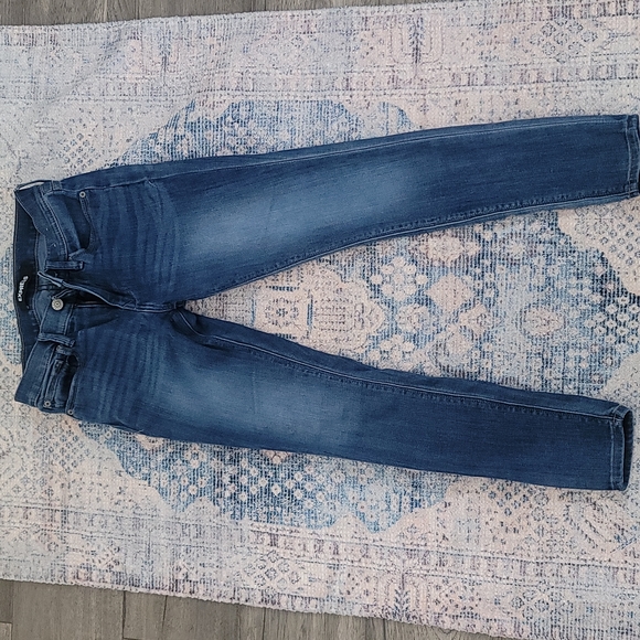 Mid rise jean legging